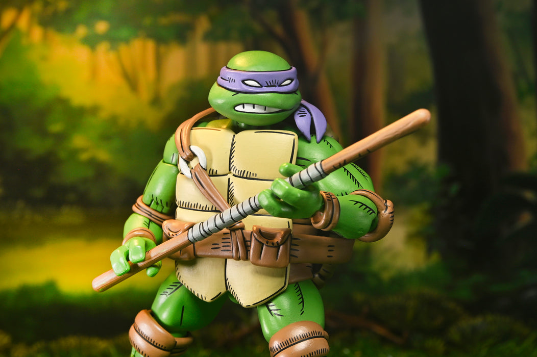 NECA Figura de Accion Ultimate: TMNT x Usagi Yojimbo - Donatello 7 Pulgadas