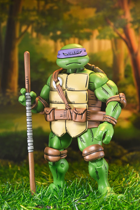 NECA Figura de Accion Ultimate: TMNT x Usagi Yojimbo - Donatello 7 Pulgadas