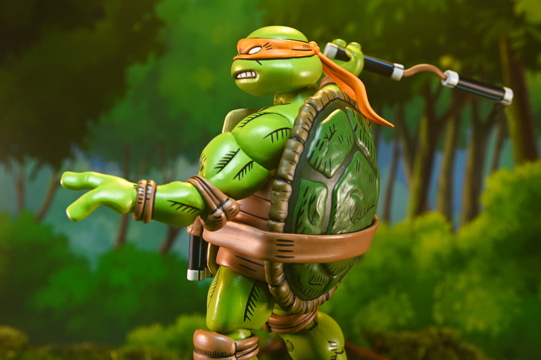 NECA Figura de Accion Ultimate: TMNT x Usagi Yojimbo - Michelangelo 7 Pulgadas
