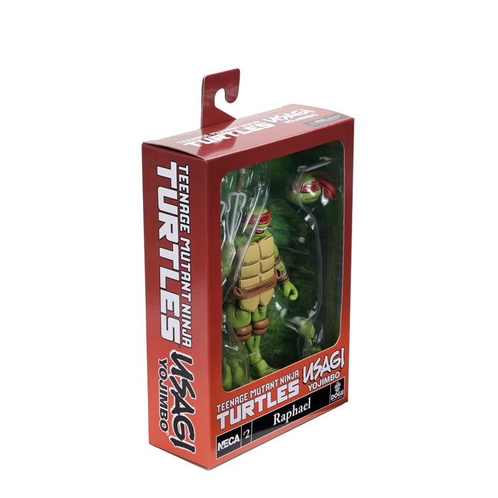 NECA Figura de Accion Ultimate: TMNT x Usagi Yojimbo - Raphael 7 Pulgadas