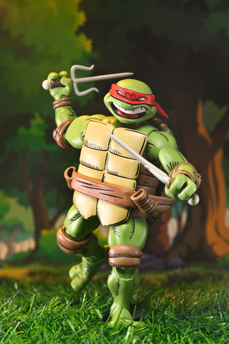 NECA Figura de Accion Ultimate: TMNT x Usagi Yojimbo - Raphael 7 Pulgadas