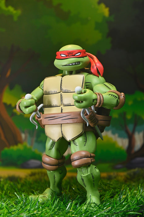 NECA Figura de Accion Ultimate: TMNT x Usagi Yojimbo - Raphael 7 Pulgadas