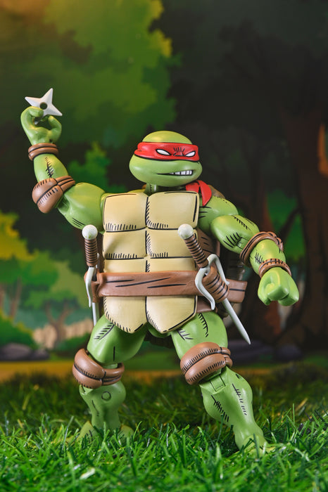 NECA Figura de Accion Ultimate: TMNT x Usagi Yojimbo - Raphael 7 Pulgadas