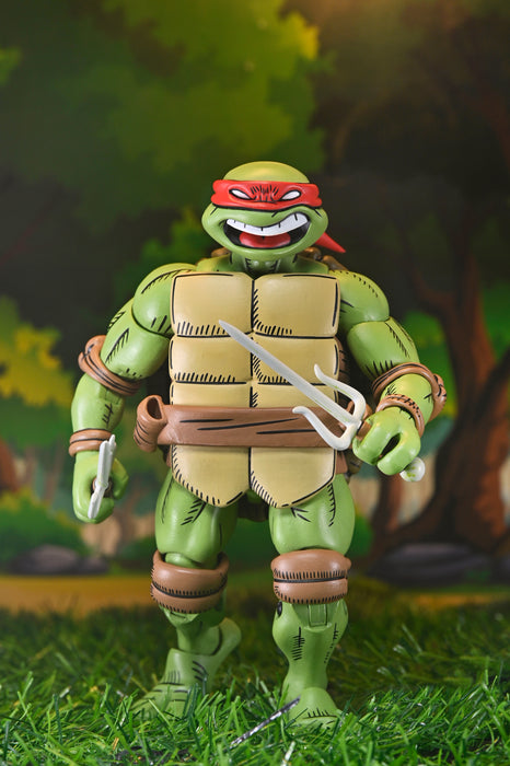 NECA Figura de Accion Ultimate: TMNT x Usagi Yojimbo - Raphael 7 Pulgadas