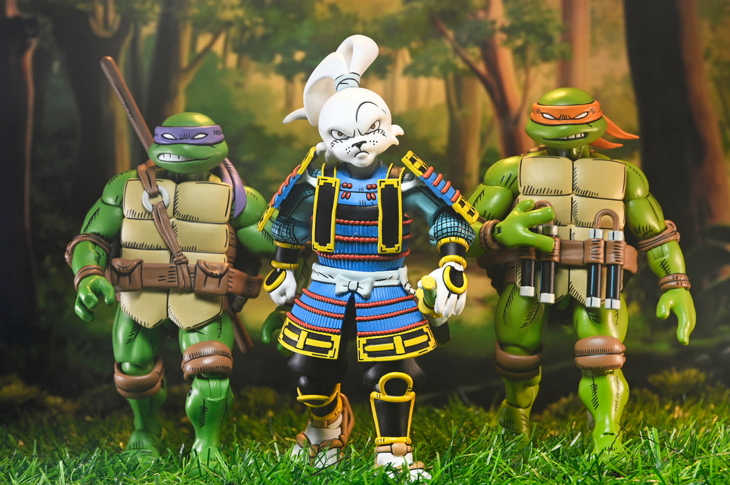 NECA Figura de Accion Ultimate: TMNT x Usagi Yojimbo - Usagi 7 Pulgadas