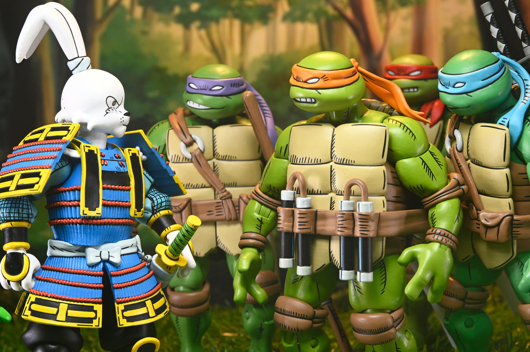 NECA Figura de Accion Ultimate: TMNT x Usagi Yojimbo - Usagi 7 Pulgadas