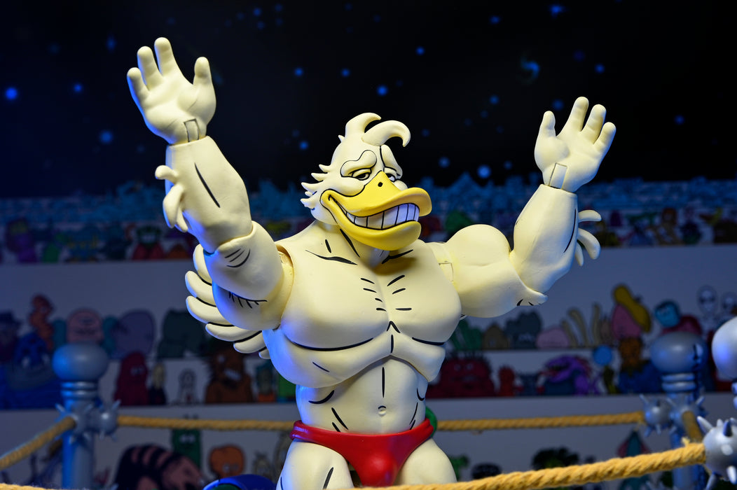 NECA Figura de Accion Ultimate: TMNT Tortugas Ninja Adventures de Eastman x Archie Comics -  Ace Duck 7 Pulgadas