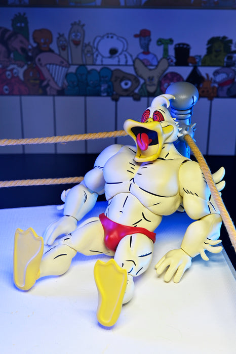 NECA Figura de Accion Ultimate: TMNT Tortugas Ninja Adventures de Eastman x Archie Comics -  Ace Duck 7 Pulgadas