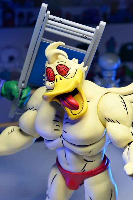 NECA Figura de Accion Ultimate: TMNT Tortugas Ninja Adventures de Eastman x Archie Comics -  Ace Duck 7 Pulgadas