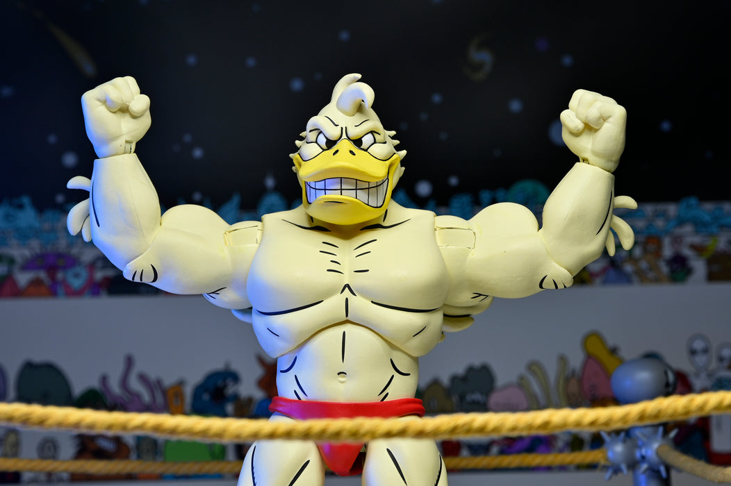 NECA Figura de Accion Ultimate: TMNT Tortugas Ninja Adventures de Eastman x Archie Comics -  Ace Duck 7 Pulgadas