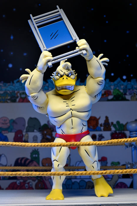 NECA Figura de Accion Ultimate: TMNT Tortugas Ninja Adventures de Eastman x Archie Comics -  Ace Duck 7 Pulgadas