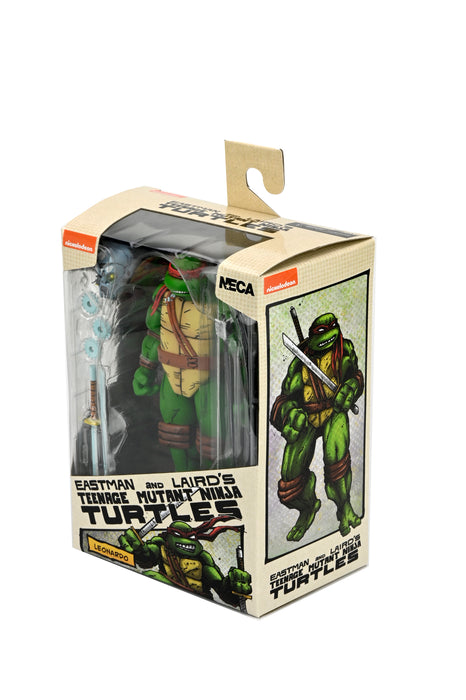 NECA Figura de Accion: TMNT Tortugas Ninja Mirage Comics - Leonardo 7 Pulgadas