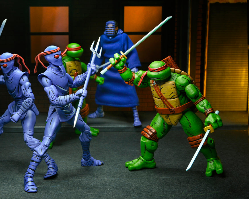 NECA Figura de Accion: TMNT Tortugas Ninja Mirage Comics - Leonardo 7 Pulgadas