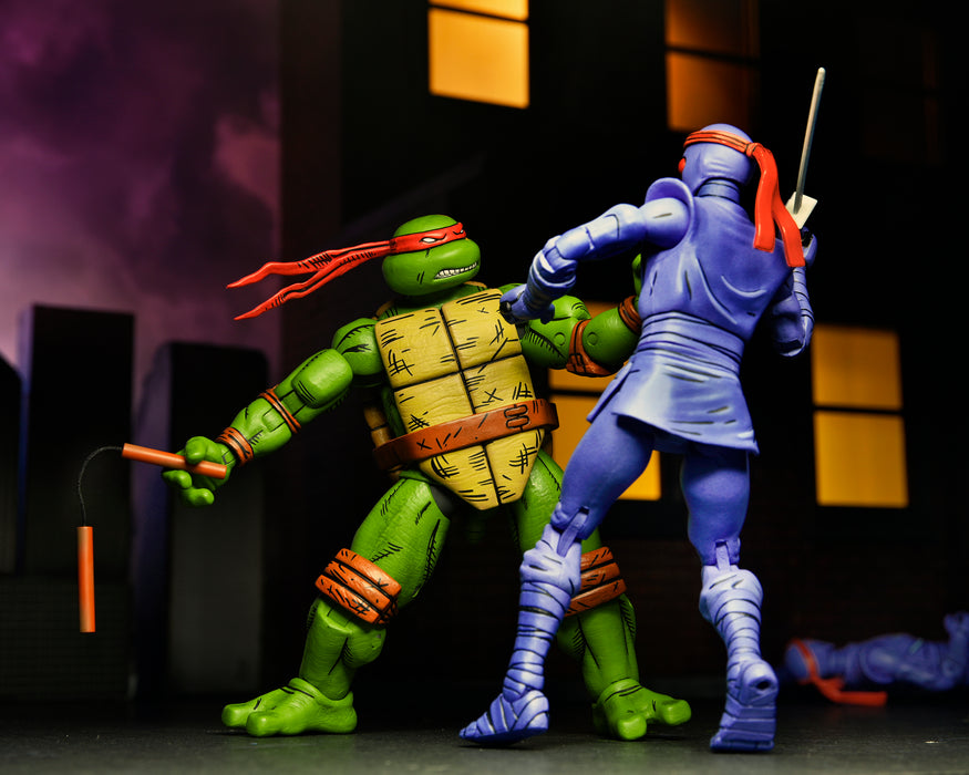 NECA Figura de Accion: TMNT Tortugas Ninja Mirage Comics - Miguel Angel 7 Pulgadas