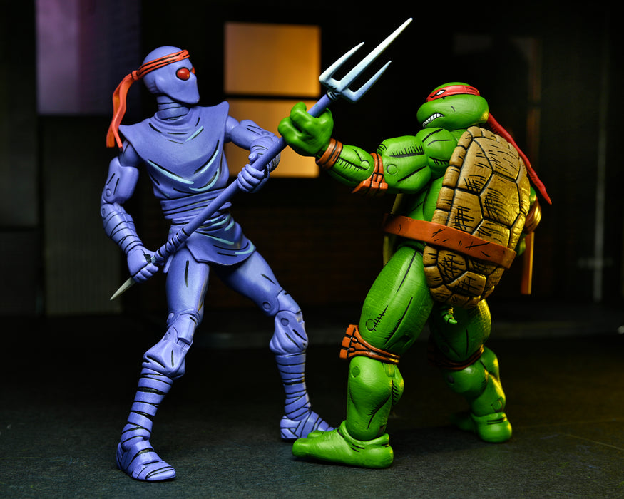 NECA Figura de Accion: TMNT Tortugas Ninja Mirage Comics - Miguel Angel 7 Pulgadas