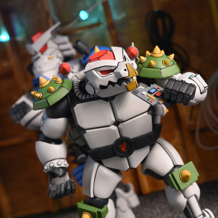 NECA Figura de Accion Ultimate: TMNT Tortugas Ninja 1987 Cartoon - Robo Tokka y Rahzar 2 Pack 7 Pulgadas