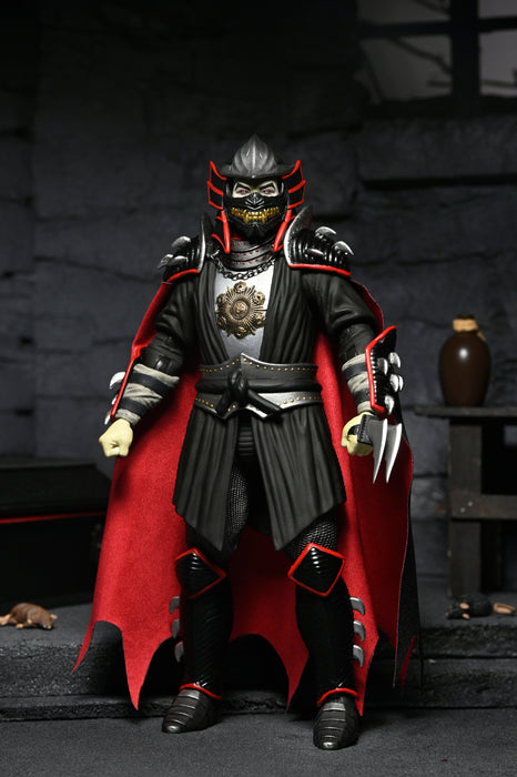 NECA Figura de Accion: Universal Monsters x TMNT - Shredder como Dracula Classic Colors 7 Pulgadas