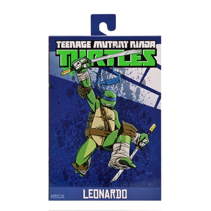 NECA Figura de Accion Ultimate: TMNT Las Tortugas Ninja 2012 - Leonardo 7 Pulgadas