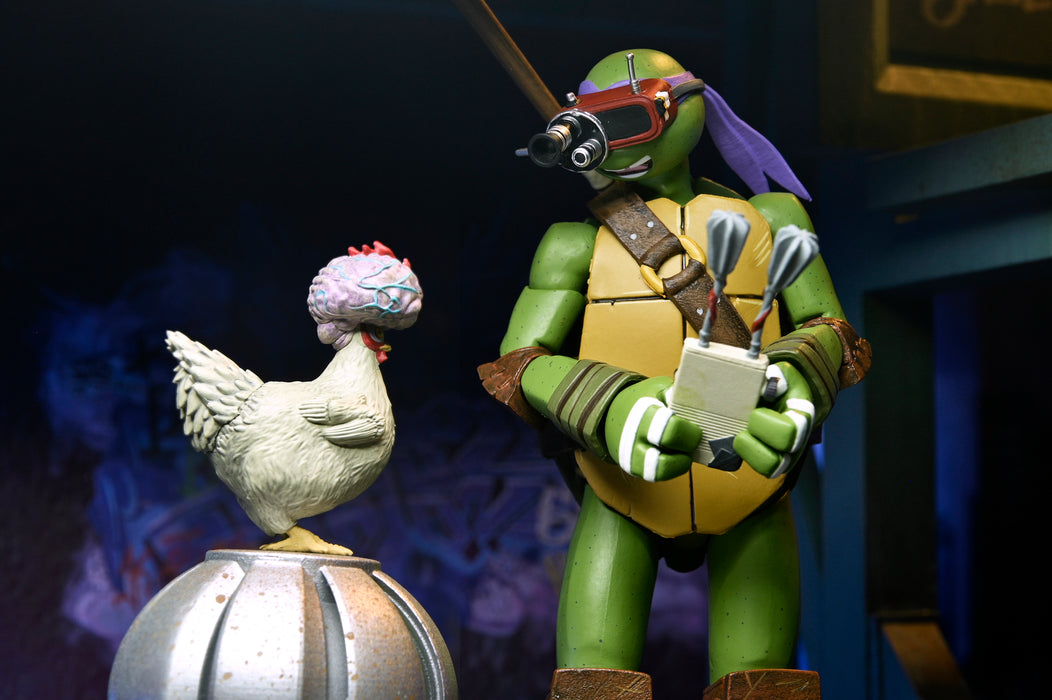 NECA Figura de Accion Ultimate: TMNT Las Tortugas Ninja 2012 - Donatello 7 Pulgadas