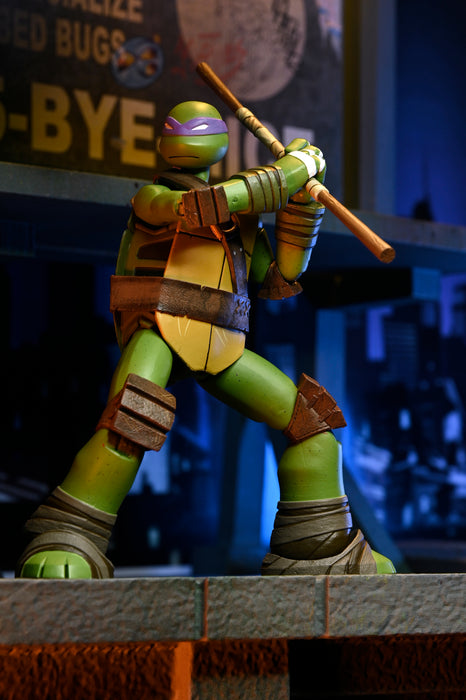 NECA Figura de Accion Ultimate: TMNT Las Tortugas Ninja 2012 - Donatello 7 Pulgadas