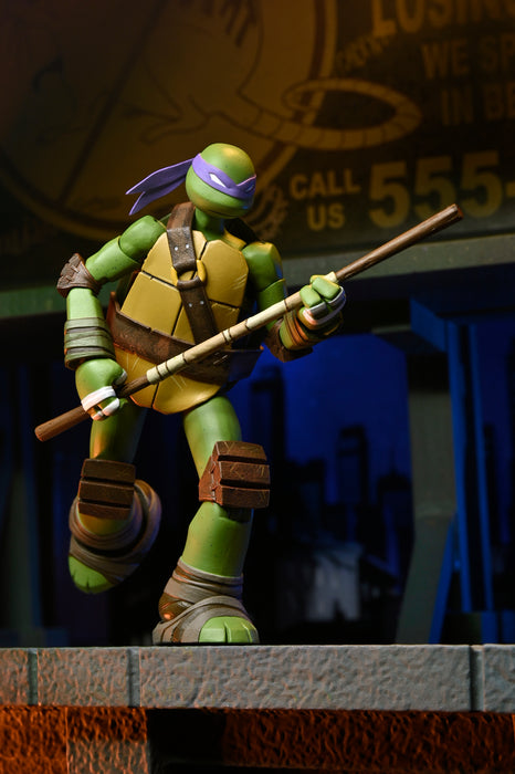 NECA Figura de Accion Ultimate: TMNT Las Tortugas Ninja 2012 - Donatello 7 Pulgadas
