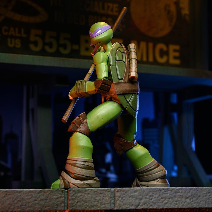 NECA Figura de Accion Ultimate: TMNT Las Tortugas Ninja 2012 - Donatello 7 Pulgadas