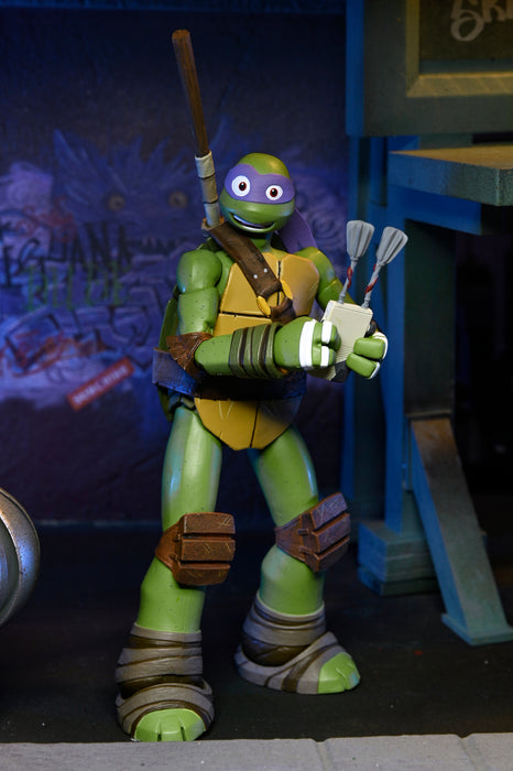 NECA Figura de Accion Ultimate: TMNT Las Tortugas Ninja 2012 - Donatello 7 Pulgadas