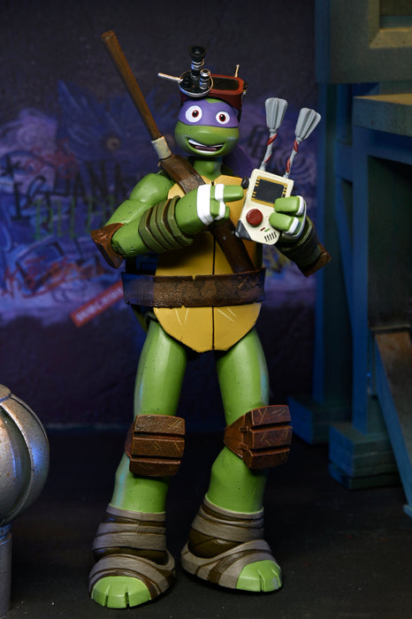 NECA Figura de Accion Ultimate: TMNT Las Tortugas Ninja 2012 - Donatello 7 Pulgadas