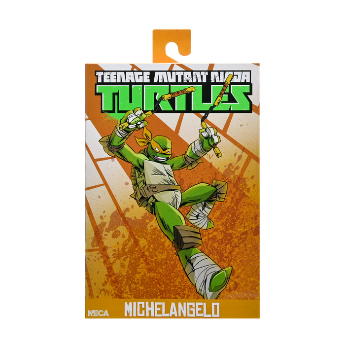 NECA Figura de Accion Ultimate: TMNT Las Tortugas Ninja 2012 - Miguel Angel 7 Pulgadas