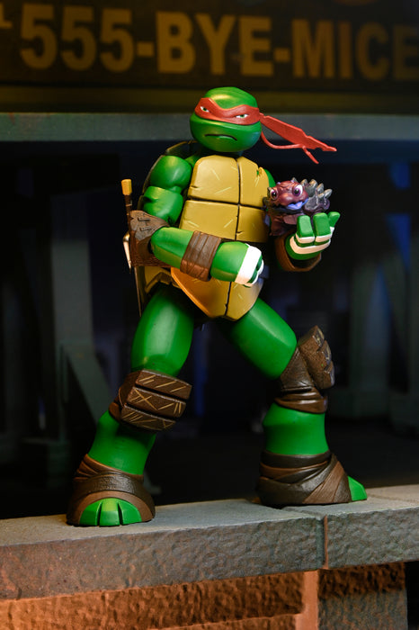 NECA Figura de Accion Ultimate: TMNT Las Tortugas Ninja 2012 - Rafael 7 Pulgadas