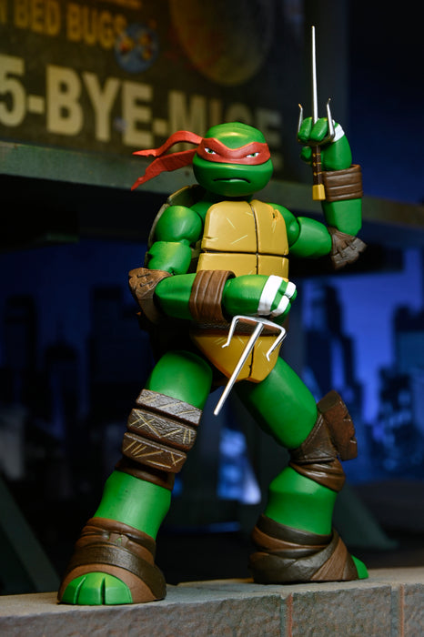NECA Figura de Accion Ultimate: TMNT Las Tortugas Ninja 2012 - Rafael 7 Pulgadas