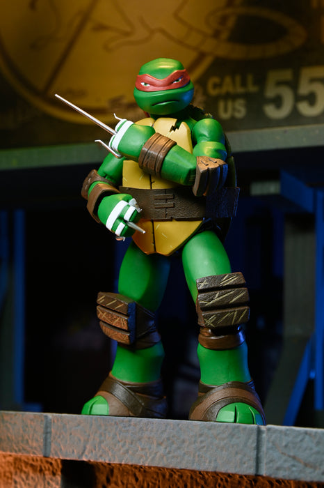 NECA Figura de Accion Ultimate: TMNT Las Tortugas Ninja 2012 - Rafael 7 Pulgadas