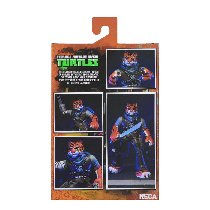 NECA Figura de Accion Ultimate: TMNT Tortugas Ninja 2012 Cartoon - Tiger Claw 7 Pulgadas