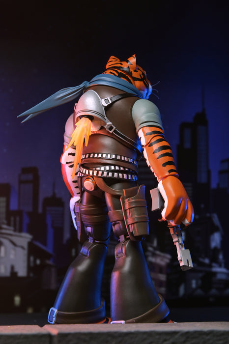 NECA Figura de Accion Ultimate: TMNT Tortugas Ninja 2012 Cartoon - Tiger Claw 7 Pulgadas
