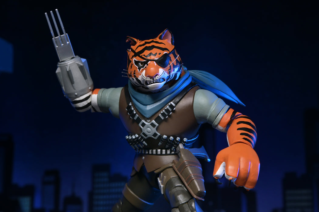 NECA Figura de Accion Ultimate: TMNT Tortugas Ninja 2012 Cartoon - Tiger Claw 7 Pulgadas
