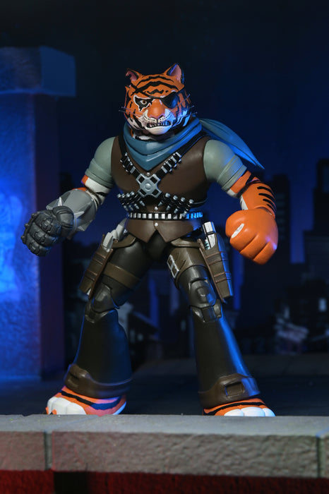 NECA Figura de Accion Ultimate: TMNT Tortugas Ninja 2012 Cartoon - Tiger Claw 7 Pulgadas