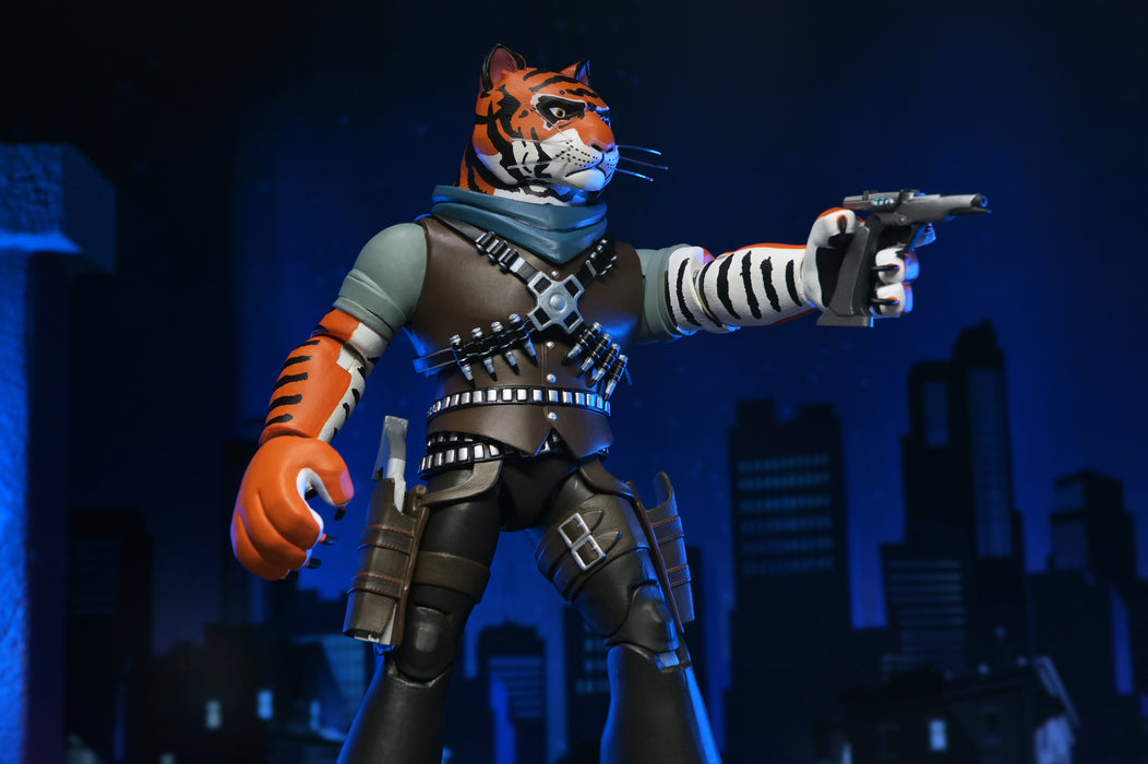 NECA Figura de Accion Ultimate: TMNT Tortugas Ninja 2012 Cartoon - Tiger Claw 7 Pulgadas