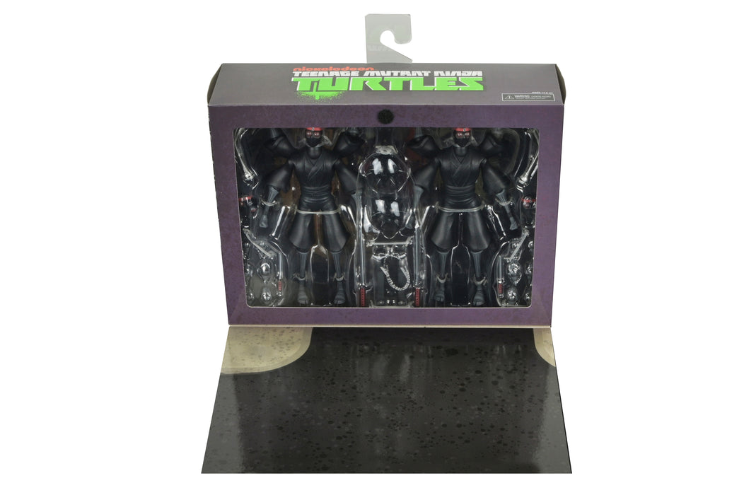 NECA Figura de Accion Ultimate: TMNT Tortugas Ninja 2012 Cartoon - Footbots 2 Pack 7 Pulgadas