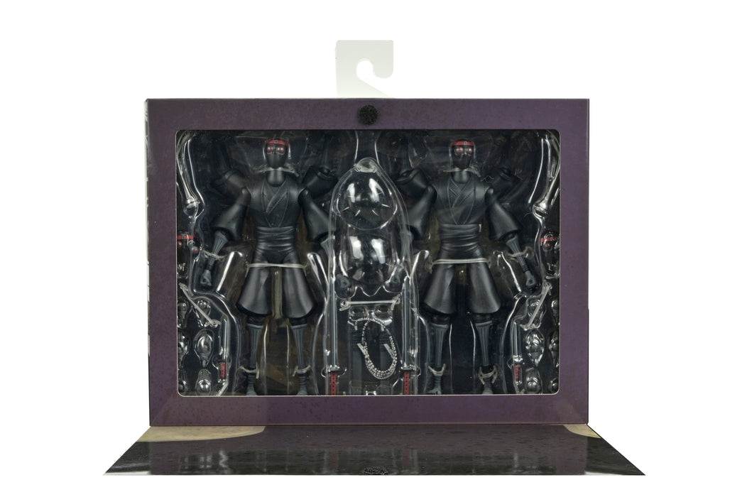 NECA Figura de Accion Ultimate: TMNT Tortugas Ninja 2012 Cartoon - Footbots 2 Pack 7 Pulgadas