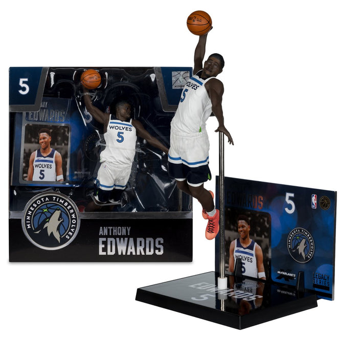 Mcfarlane NBA Posed Figures: Minnesota Timberwolves - Anthony Edwards