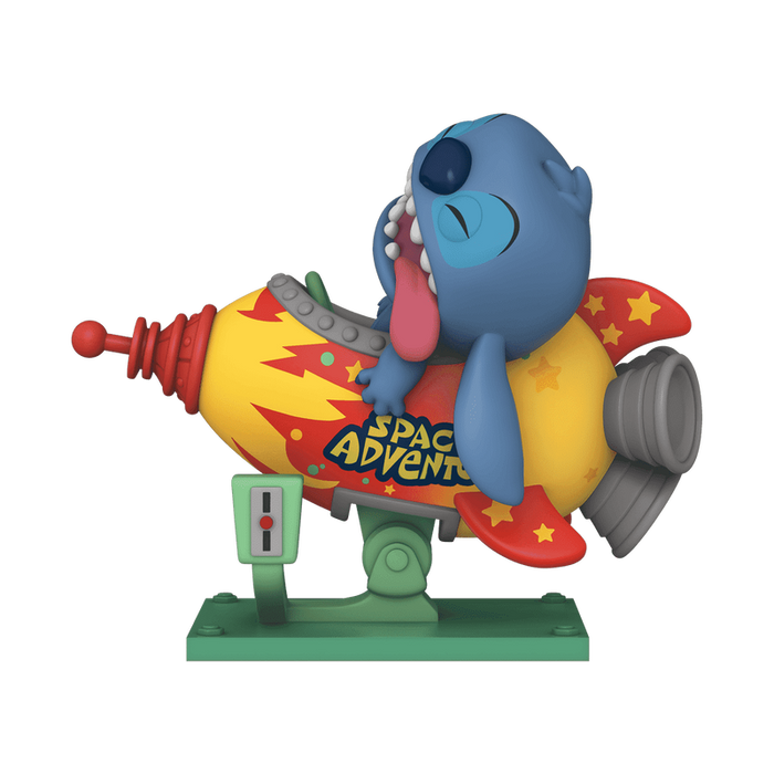 Funko Pop Rides Super Deluxe: Lilo y Stitch - Stitch en Cohete