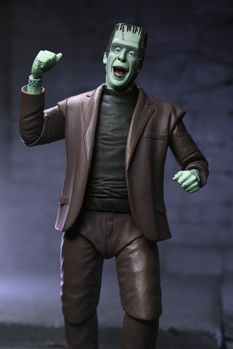 NECA Figura de Accion Ultimate: La Familia Monster - Herman Munster 7 Pulgadas
