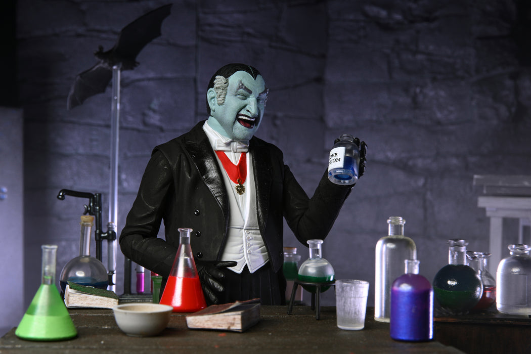NECA Figura de Accion Ultimate: La Familia Monster - Abuelo Munster 7 Pulgadas