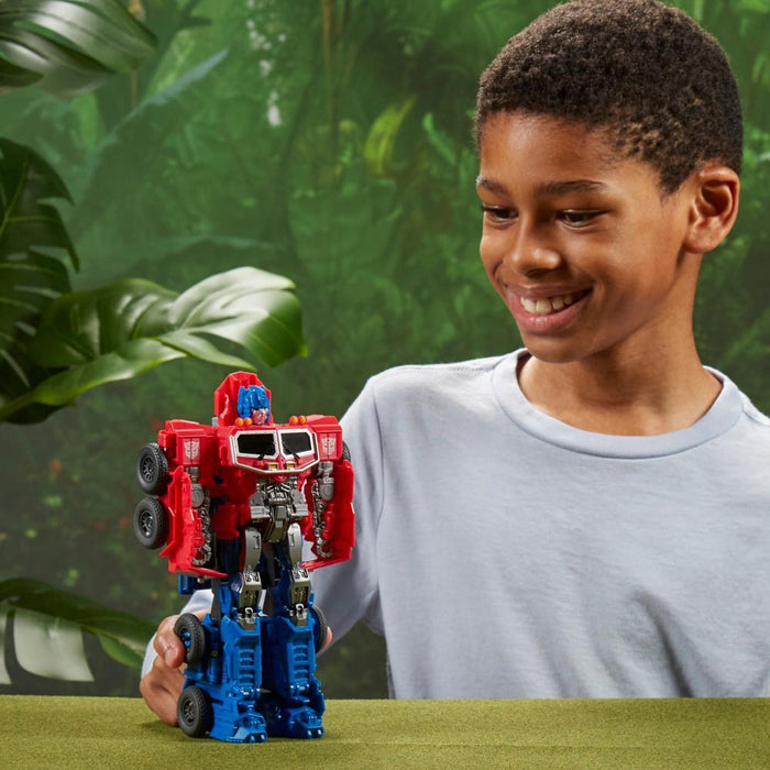 Transformers Smash Changers: Rise Of The Beasts - Optimus Prime 9 Pulgadas