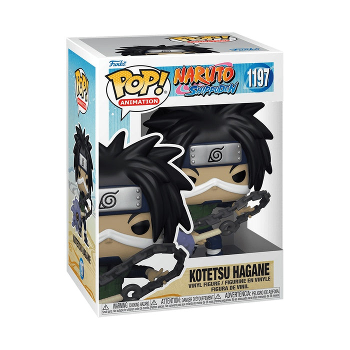 Funko Pop Animation: Naruto Shippuden - Kotetsu Hagane con Arma