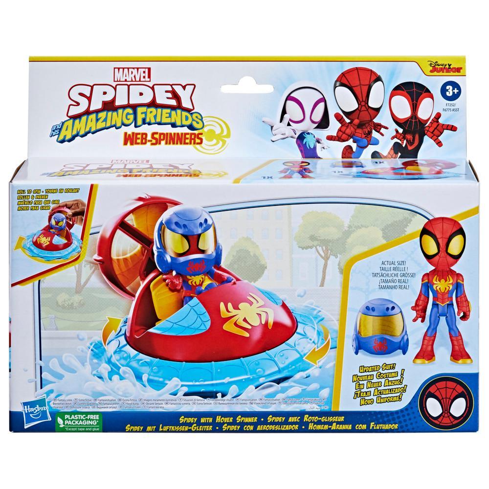 Marvel Spidey And His Amazing Friends: Spidey Con Aerodeslizador