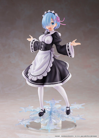 Taito Prize Figure Amp: Re Zero Starting Life In Another World - Rem Winter Maid Image