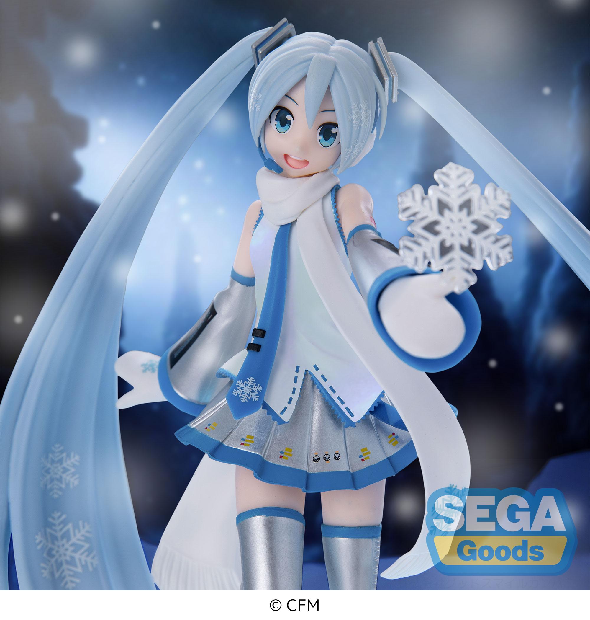 Sega Figures Luminasta: Hatsune Miku - Snow Miku Sky Town