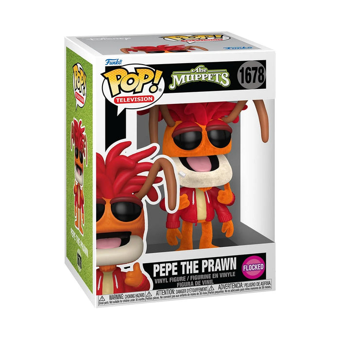 Funko Pop TV: Muppets - Pepe el Langostino Flocked