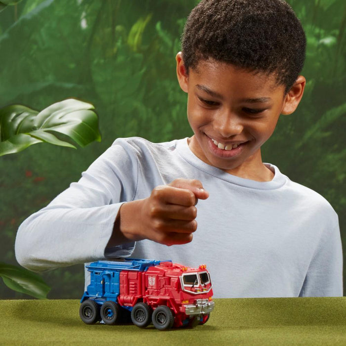 Transformers Smash Changers: Rise Of The Beasts - Optimus Prime 9 Pulgadas